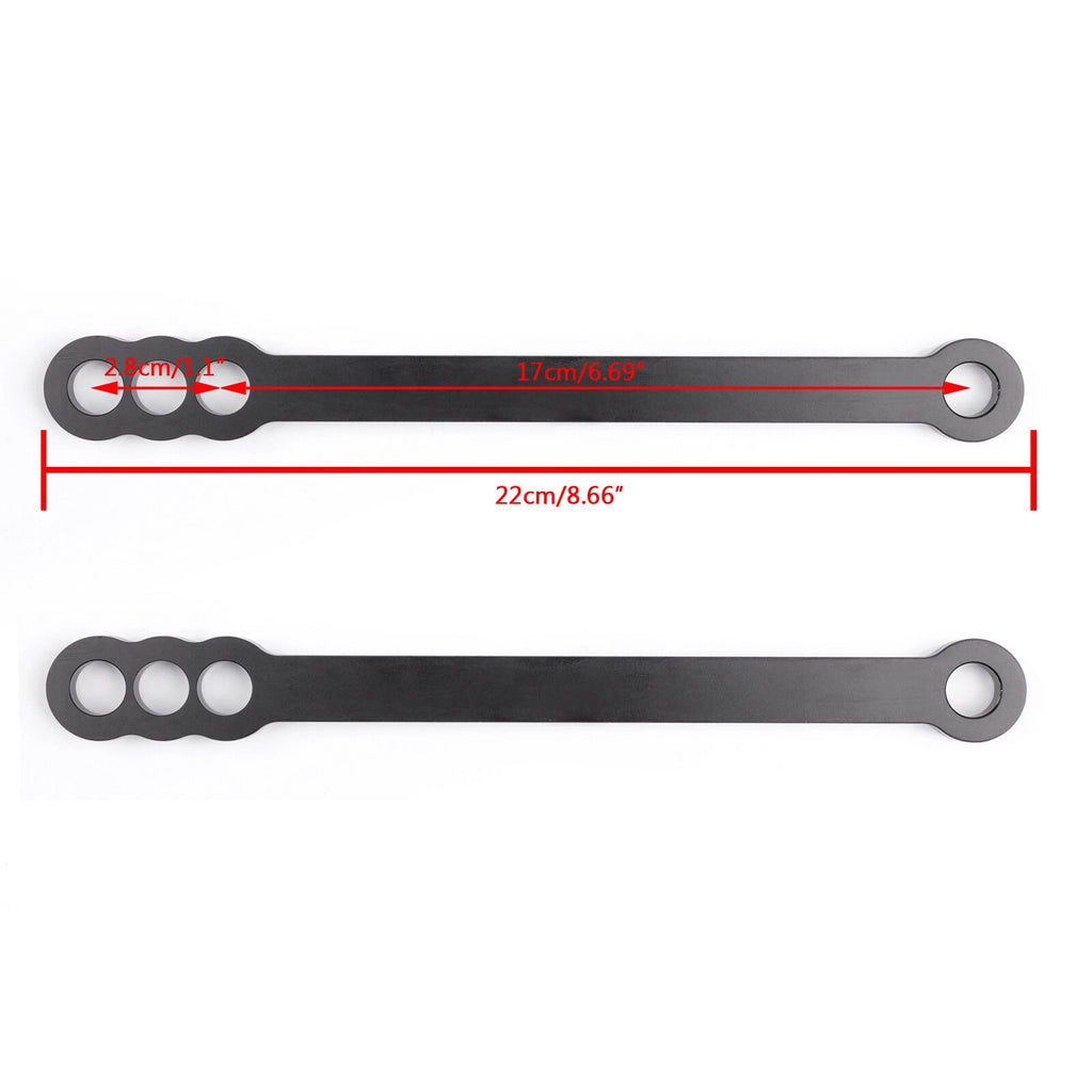 Lowering Links for Suzuki GSXR 600 750 1000 (2001–2005) Black T8
