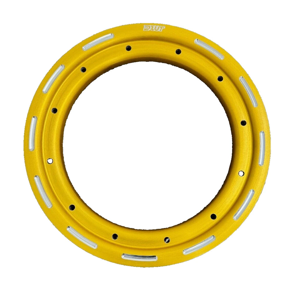 DWT 10" Gold Anodized Alumilte Rok'N Lock Beadlock Ring for UTV (2010–2023)