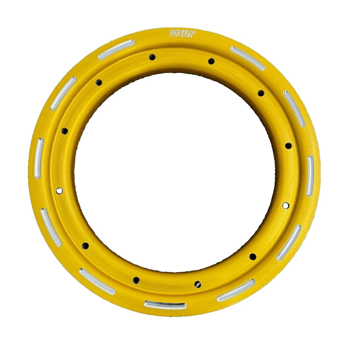 DWT 10" Gold Anodized Alumilte Rok'N Lock Beadlock Ring for UTV (2010–2023)