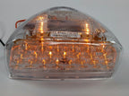 Amber LED Side Turn Signals Pair w Clear Lenses for Peterbilt 379 378 (2010–2020)