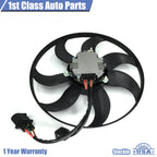 Right Radiator Cooling Fan for Volkswagen (2005–2013) 1K0959455N