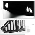 Honeycomb Mesh Front Upper Bumper Hood Grille w/LED DRL for Ford Mustang (2018–2020)