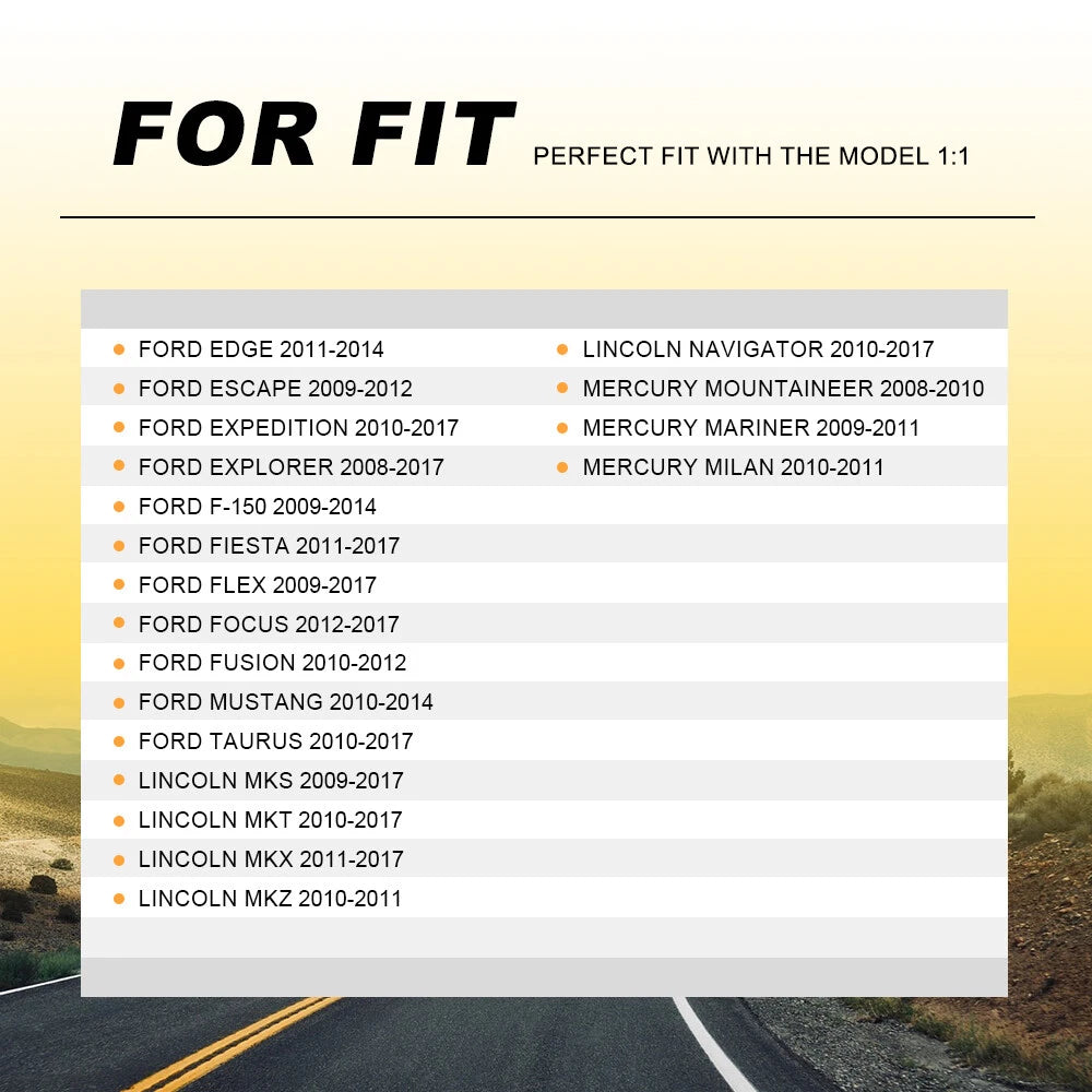 Locking Gas Cap for Ford Edge (2011–2014)