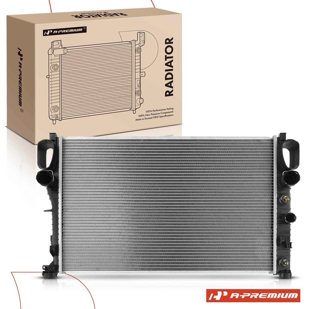 Radiator with Oil Cooler for Mercedes-Benz W220 W221 E320 E350 (2003–2006)