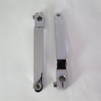 Chrome Groove Cut Heel Toe Shift Lever for Harley FL Softail (1986–Present)