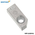 Cylinder Head Anode for Yamaha Outboard 75HP-350HP (63P-11325-01, 63P-11325-00)