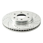 Front Drilled & Slotted Brake Rotors for GMC Acadia (2007–2016)