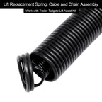 2X Trailer Ramp Gate Assist Spring Cable Kit for Gorilla-Lift Trailer