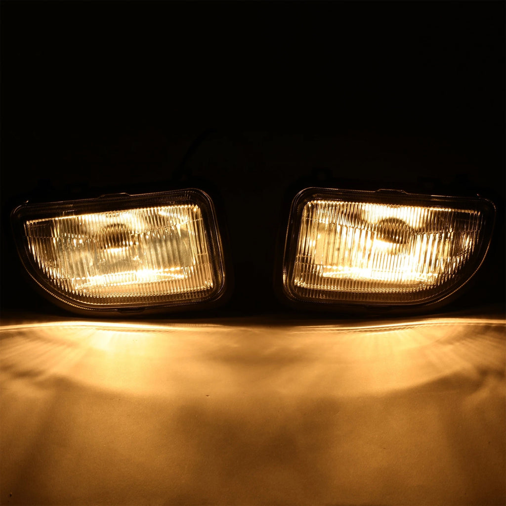 Pair Clear Lens Fog Lights for Toyota MR2 (1991–1995)