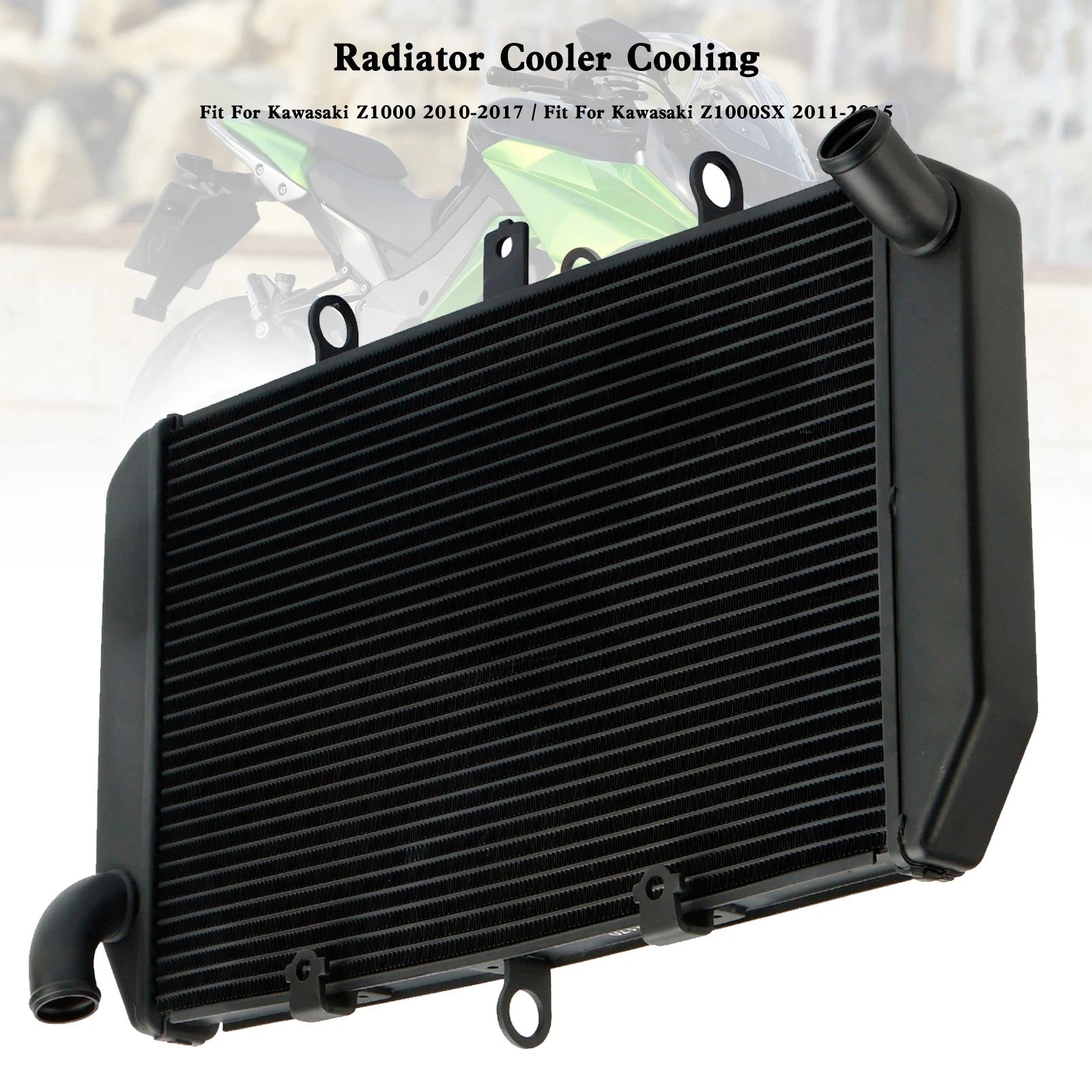 Aluminum Radiator for Kawasaki Z1000 SX (2010–2017)