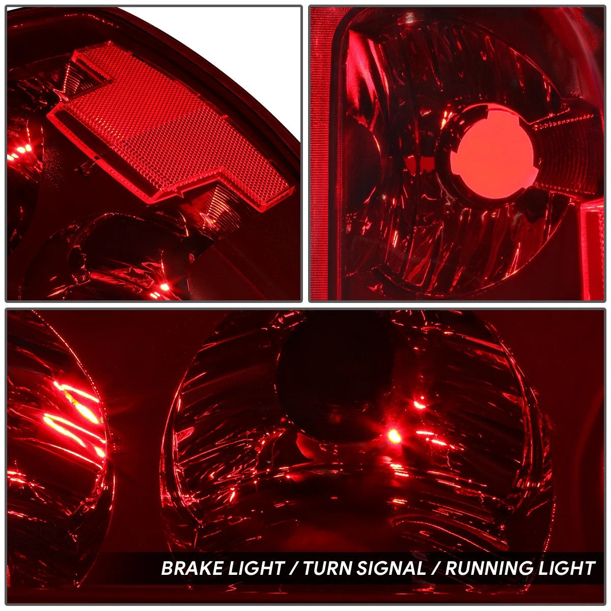 Right Passenger Tail Brake Light Reverse Lamp Chrome for Colorado Canyon (2004–2012)