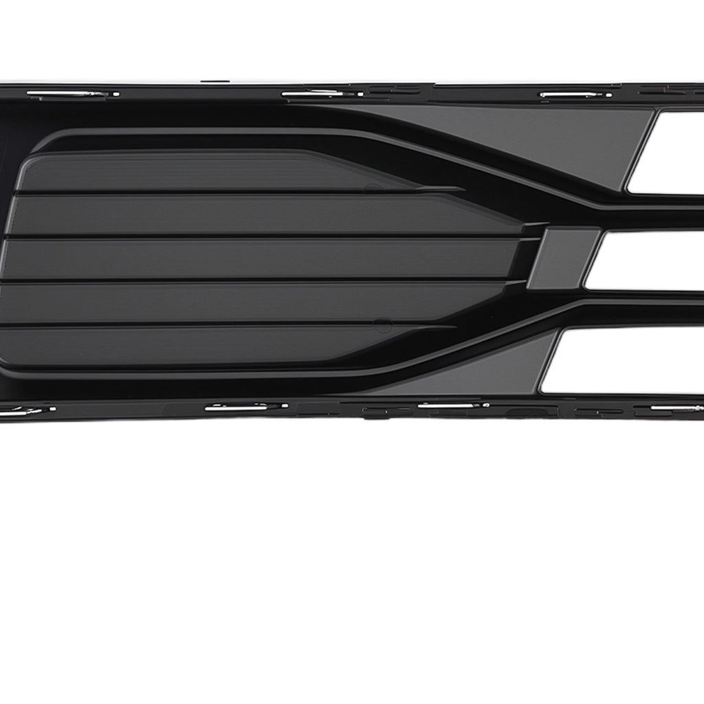 2X Front Bumper Fog Light Grille for Audi A6 C7 (2014-2018)