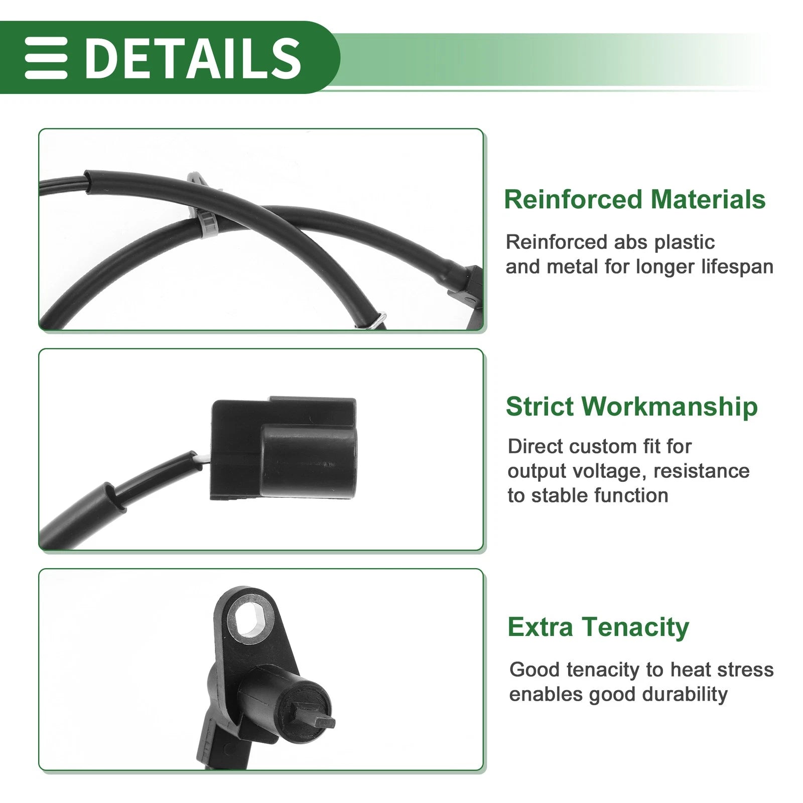 ABS Wheel Speed Sensor MR569781 for Mitsubishi Lancer (2002–2007)