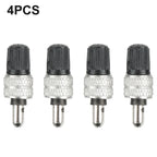 Set of 4 Bicycle Valves for Wheel Replacement