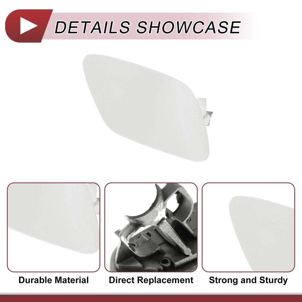 Bumper Headlight Washer Nozzle Cover Cap 51117231080 for BMW Z4 (2009–2016)