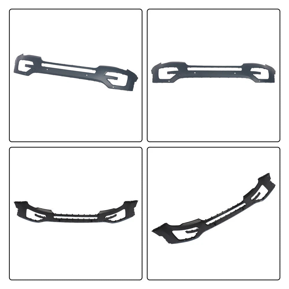 Primered Front Bumper for Ford Explorer (2016–2017) with 4 Park Sensor Holes
