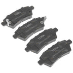 Rear Disc Brake Pad Set for Nissan Navara (2005-2015)
