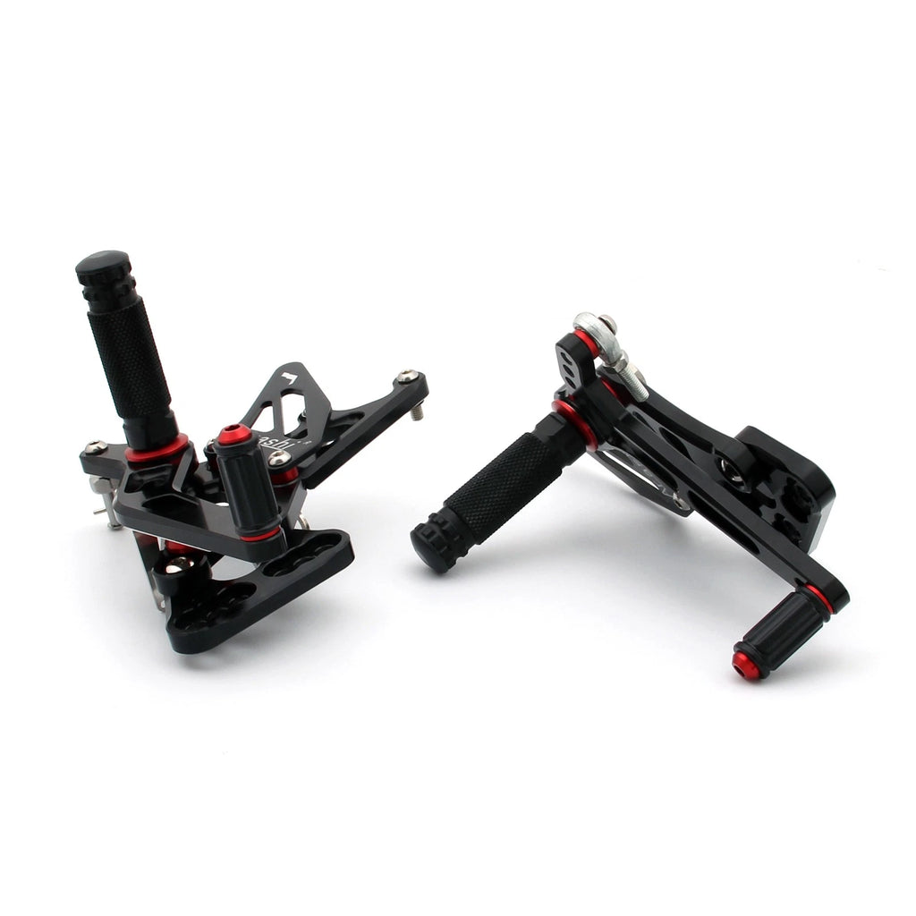 Rearset Rear Set for Suzuki GSXR1000 (2005–2006) Black