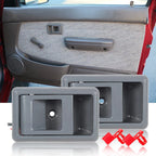 Set of 2 Inside Door Handles for Toyota Tacoma (1995–2000) Grey Interior