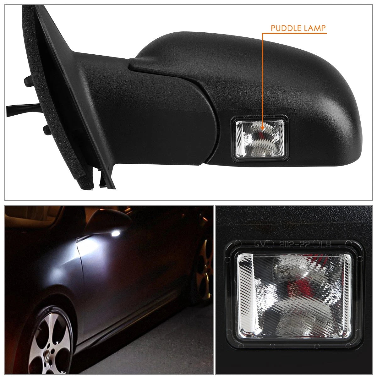 Power Heated Side Rear View Door Mirror for Ford Explorer (1998–2001)