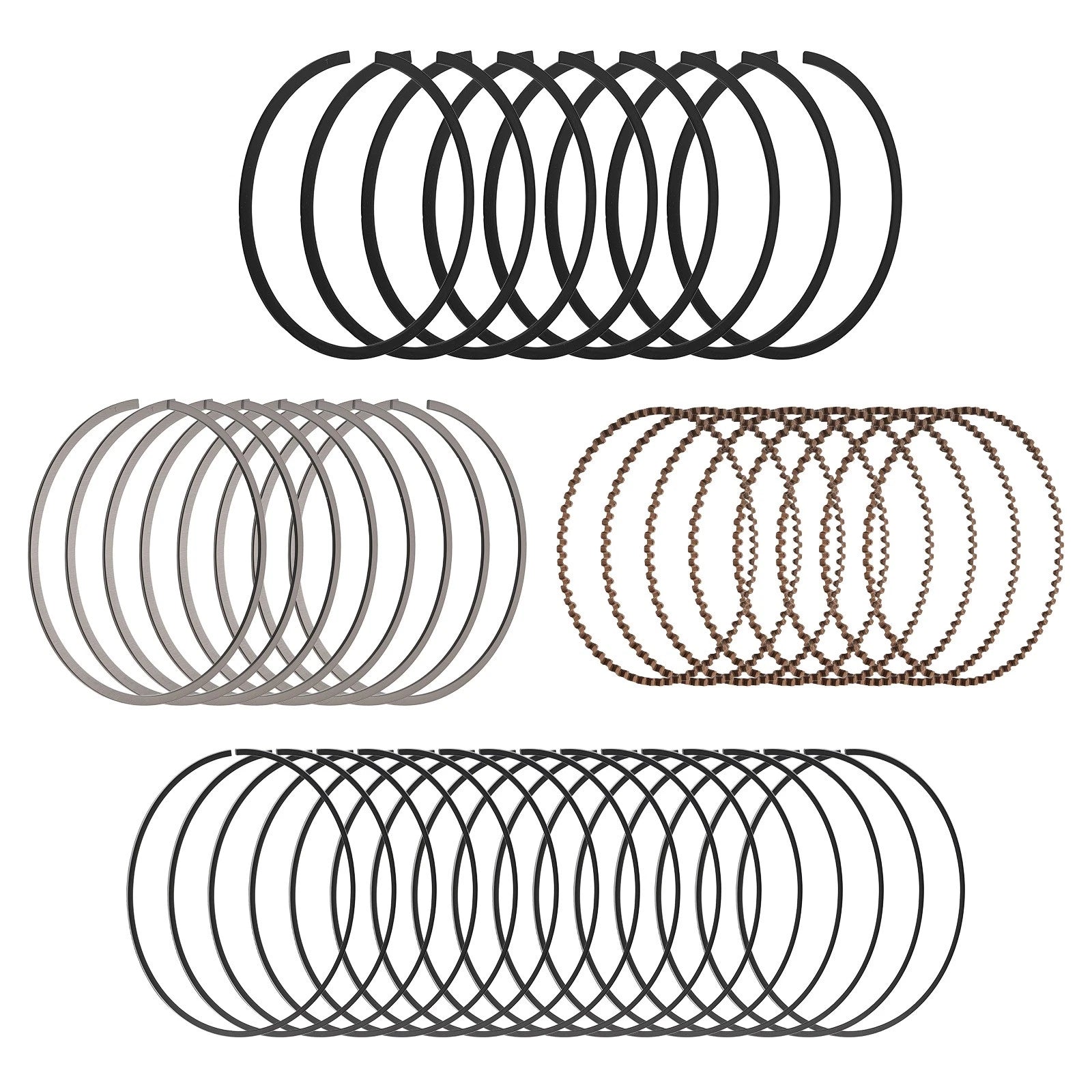 Piston Rings Kit 3.780" for Chevrolet GM 4.8L 5.3L LS (1999–2016) 41859CP