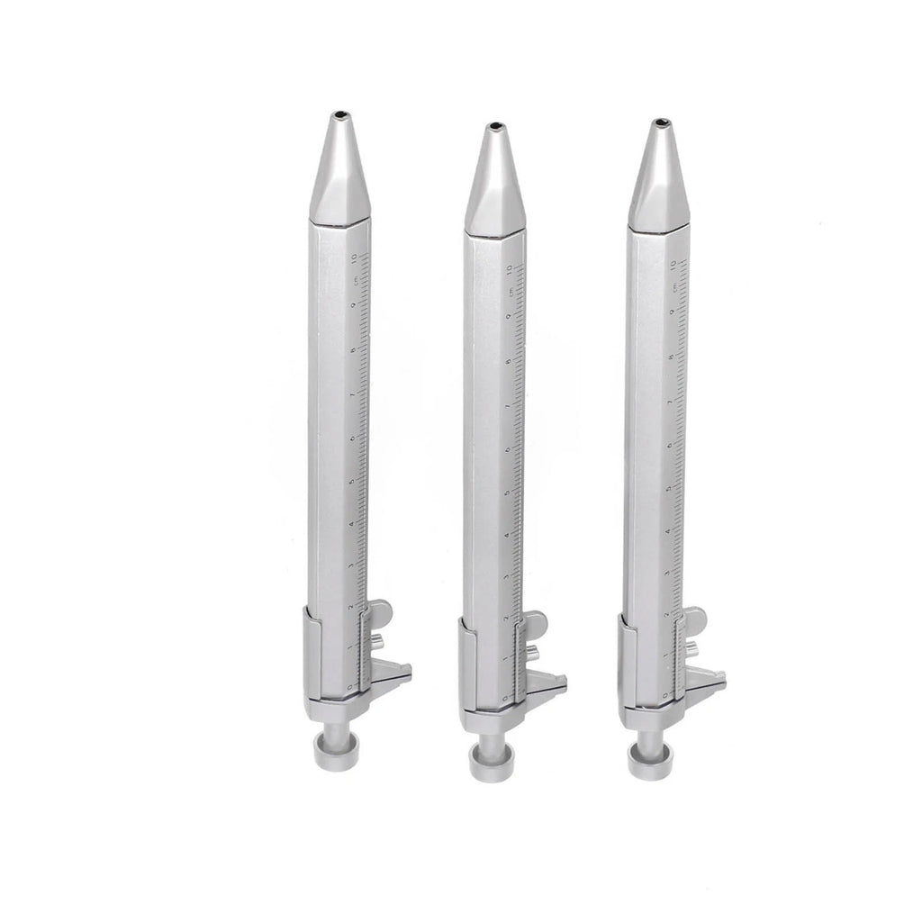 3pc Gel Ink Pen Set for Office (Vernier Caliper 0.5mm Roller Ball)