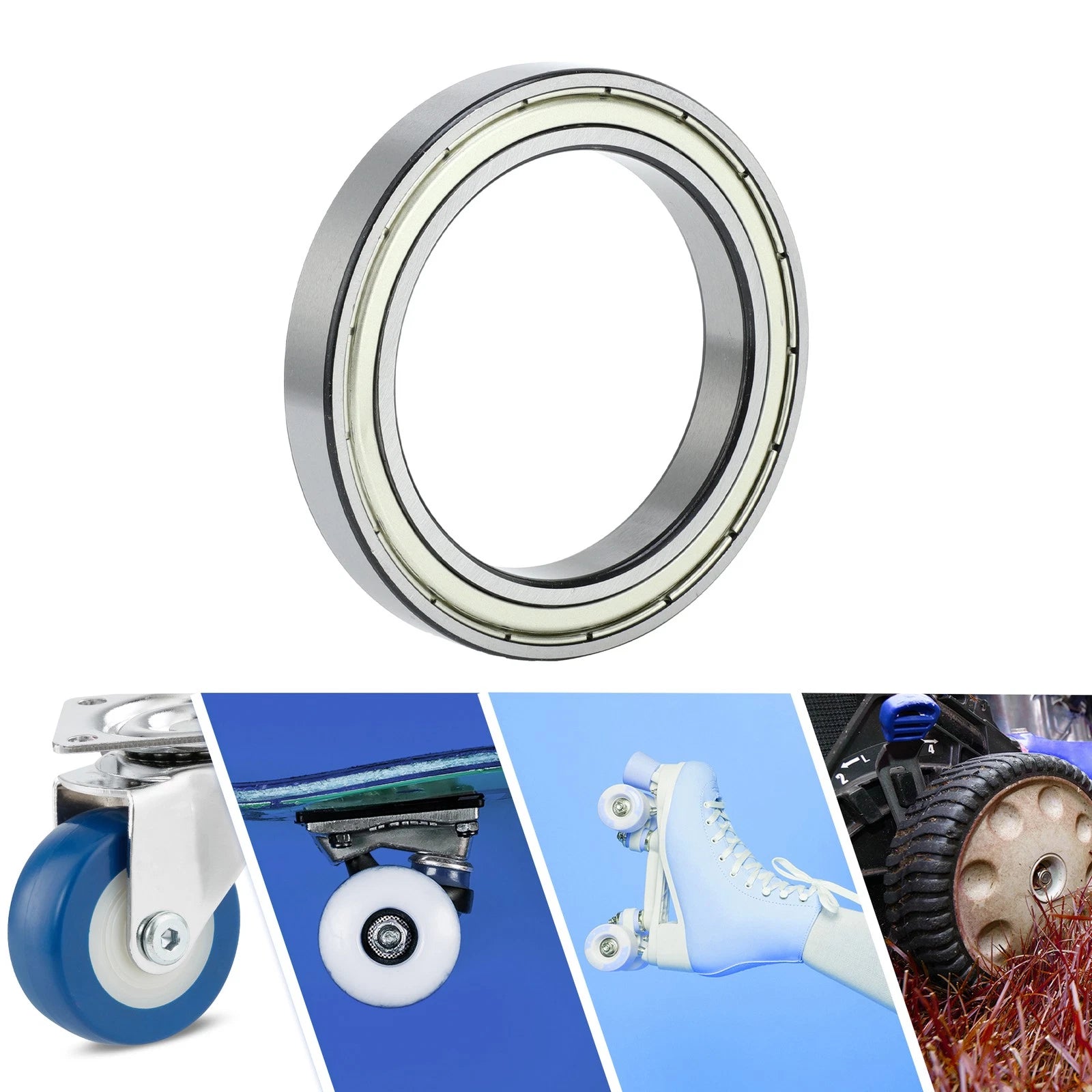 Deep Groove Ball Bearing 6913ZZ for Scooter Skateboard Wheel (65x90x13mm)