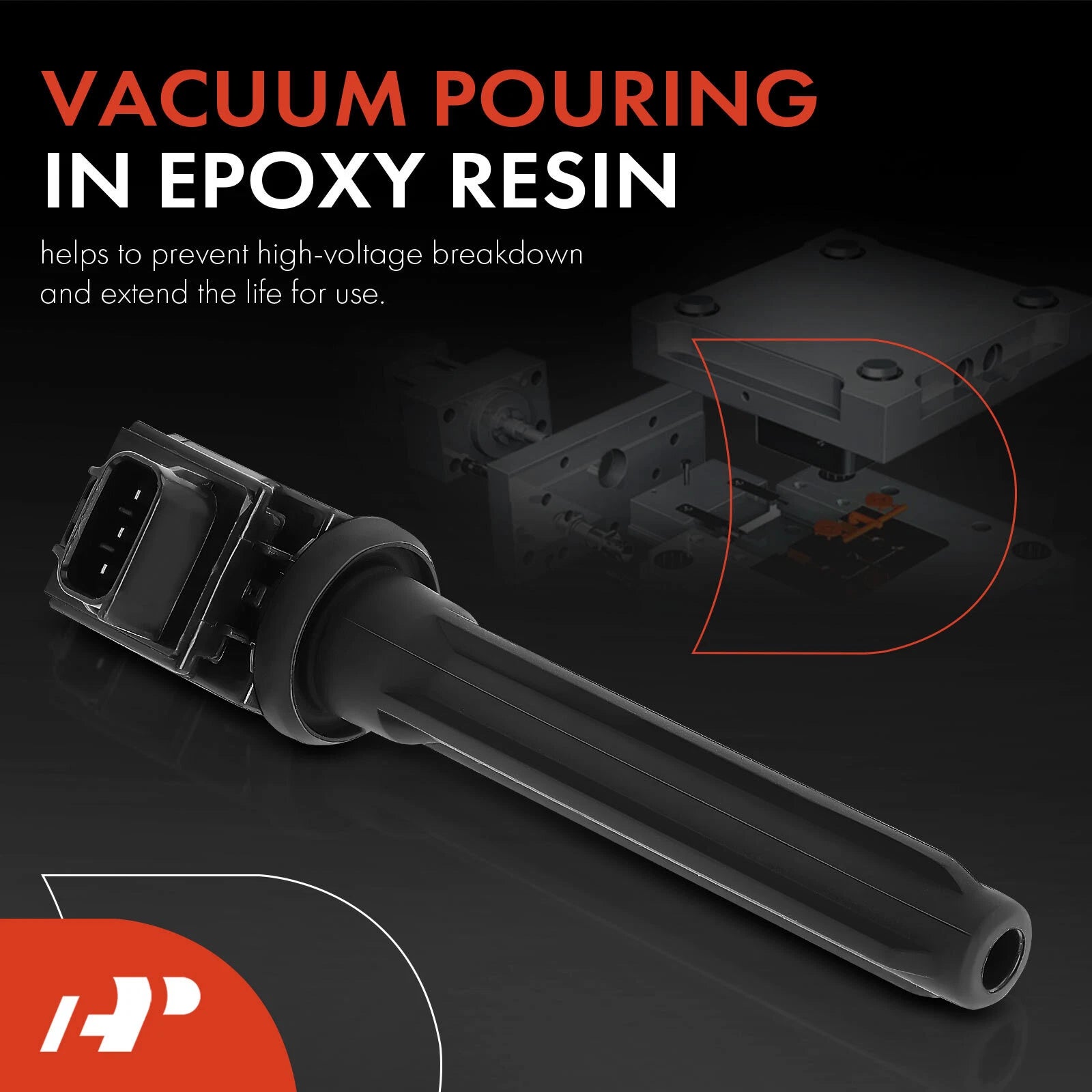 Set of 4 Ignition Coil Packs for Mitsubishi Outlander (2014–2019) RVR (2017–2019)