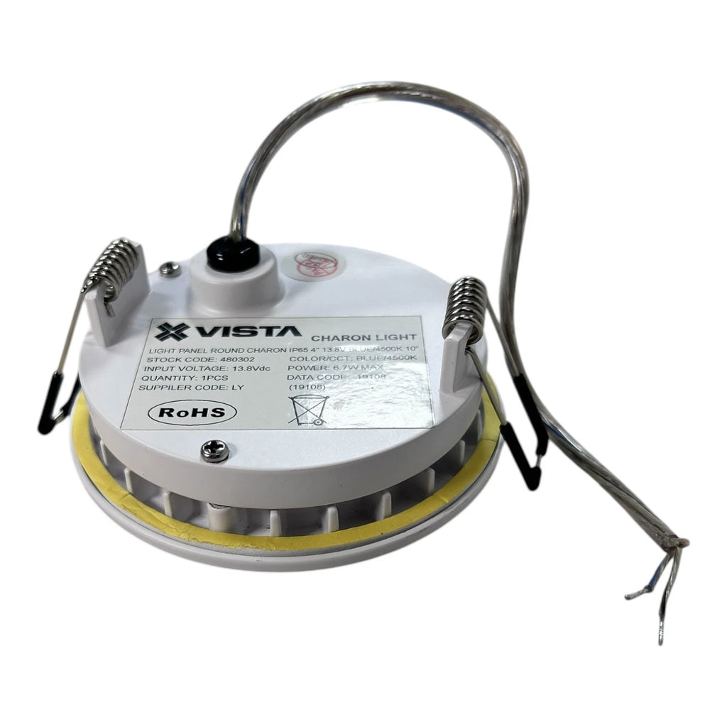 2X Charon Round 4'' Dimming Blue LED Lights for Vista (480302)