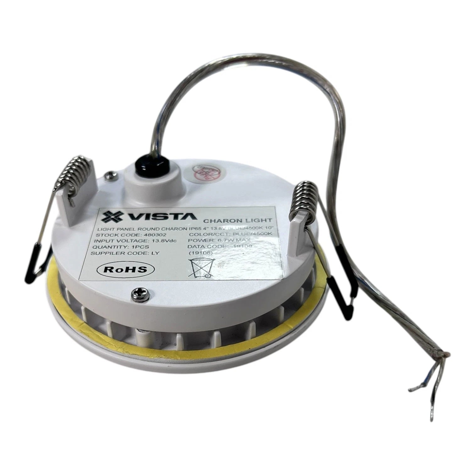 2X Charon Round 4'' Dimming Blue LED Lights for Vista (480302)