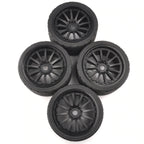 Set of 4 Onroad Wheels Tires for Arrma Nero Kraton Outcast (1/8)
