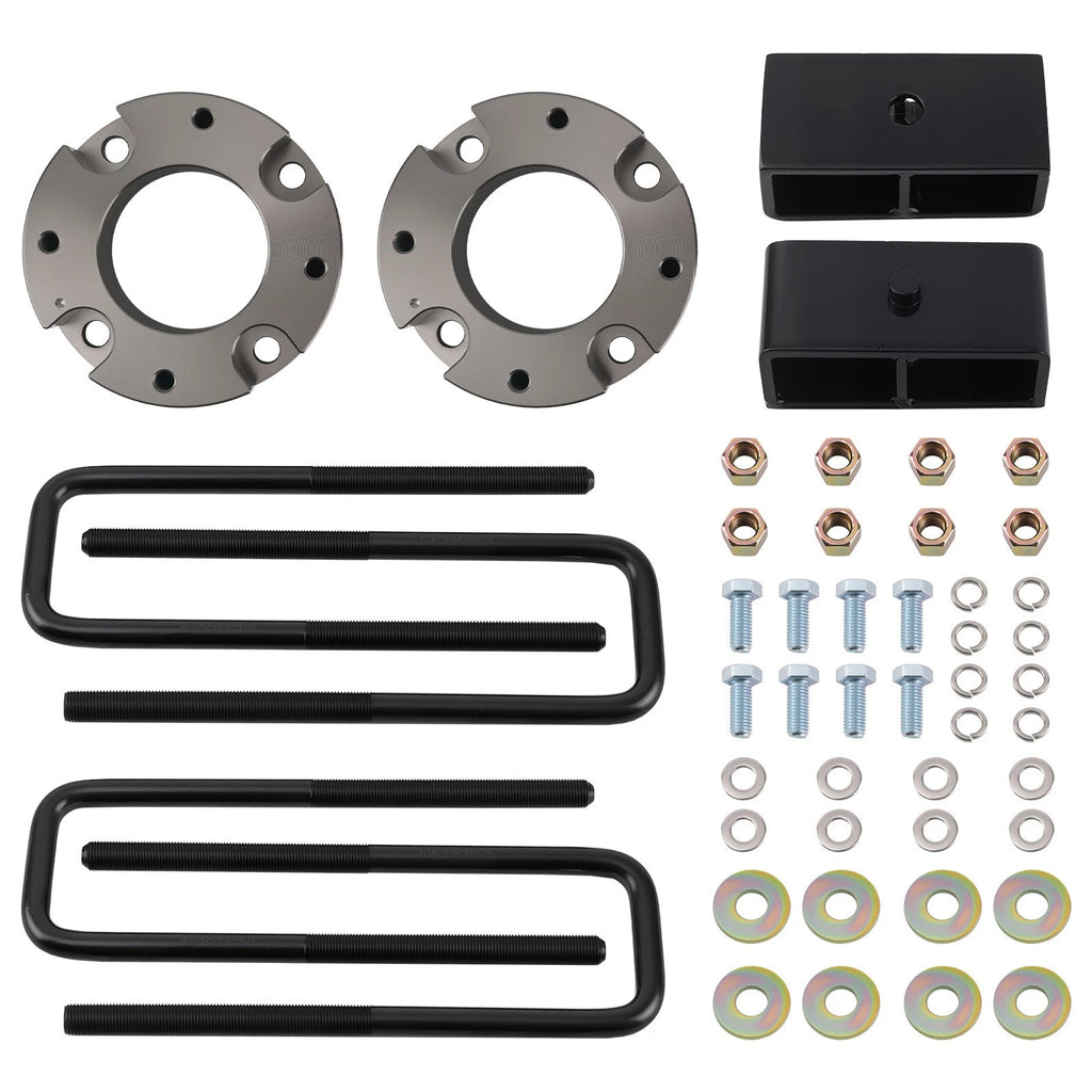 3" Front 2" Rear Billet Aluminum Lift Spacer Kit for Toyota Tundra Sequoia (2007–2021)