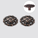 Set of 10 Vintage Drawer Knobs for Cabinet Pulls (Universal Fit)