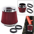 3" 3.5" 4" High Flow Inlet Dry Air Filter for Cold Air Intake