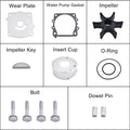 Water Pump Impeller Kit for Yamaha Outboard 150 175 200 250 HP (4-Stroke) 61A-W0078-01