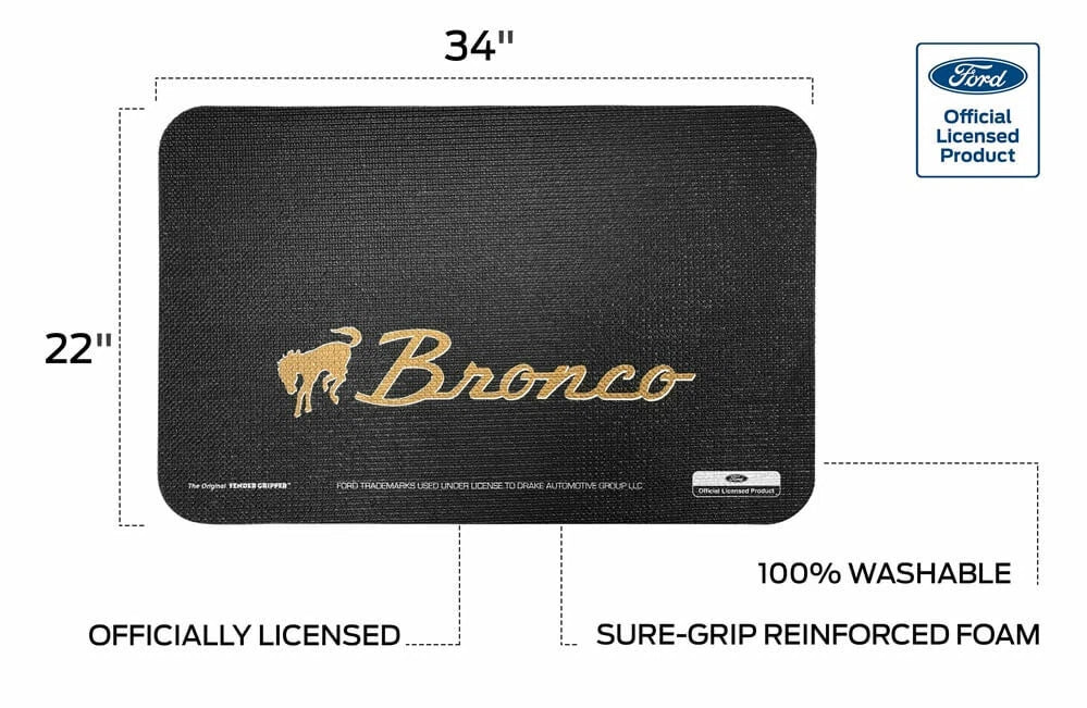 Fender Gripper Protective Cover Cushion for Ford Bronco (2021–2024)