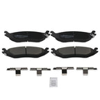 4X Rear Ceramic Brake Pads Kit for Dodge Ram 1500 (2002–2006) D898 P898