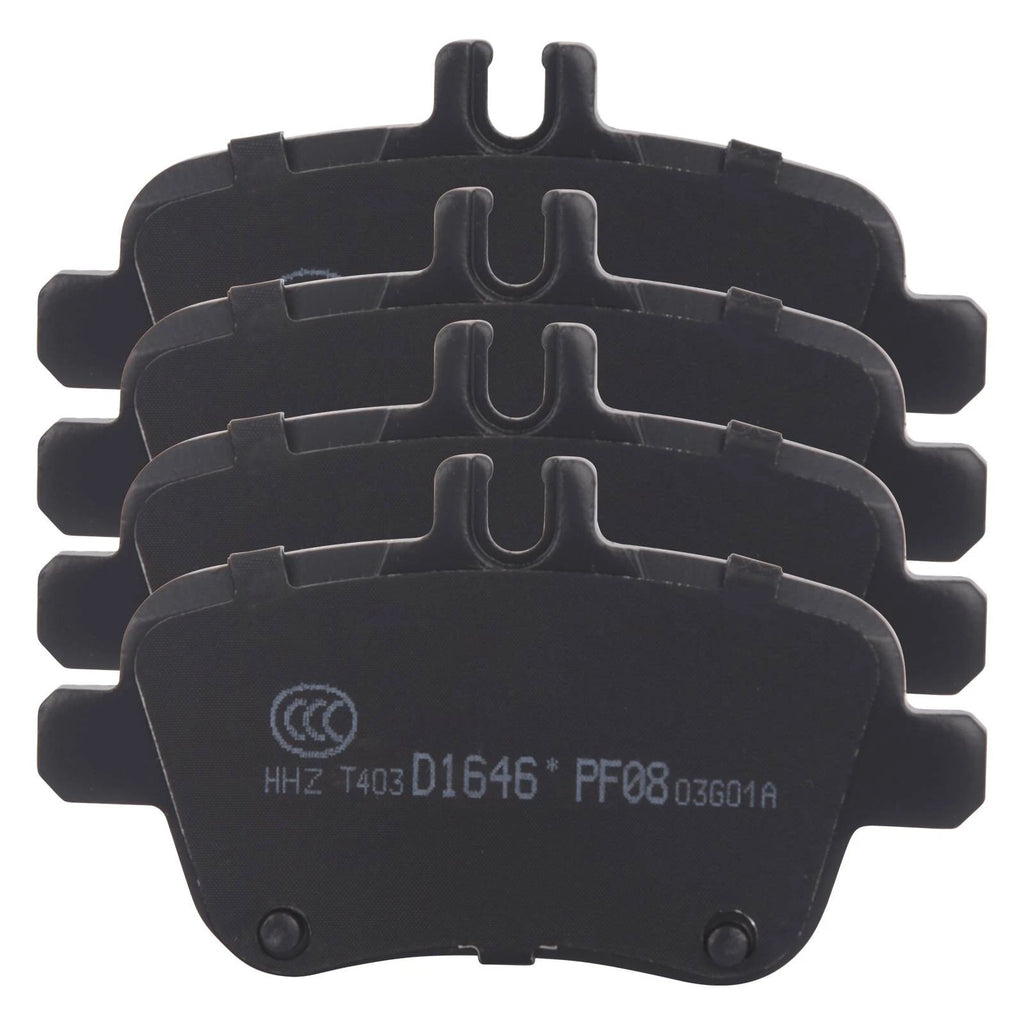 Rear Ceramic Brake Pads for Mercedes-Benz B250 CLA250 GLA250 (2015–2019)