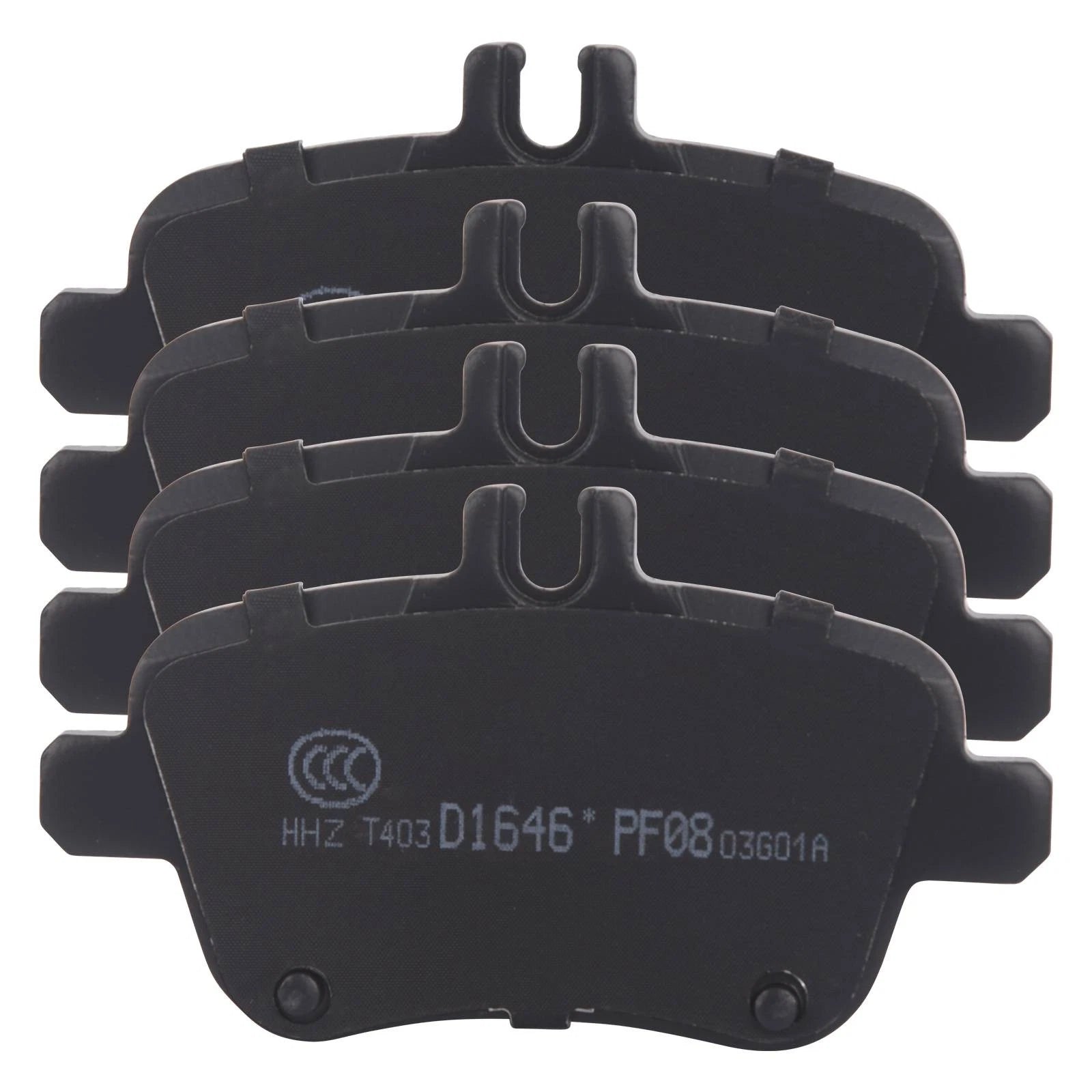 Rear Ceramic Brake Pads for Mercedes-Benz B250 CLA250 GLA250 (2015–2019)