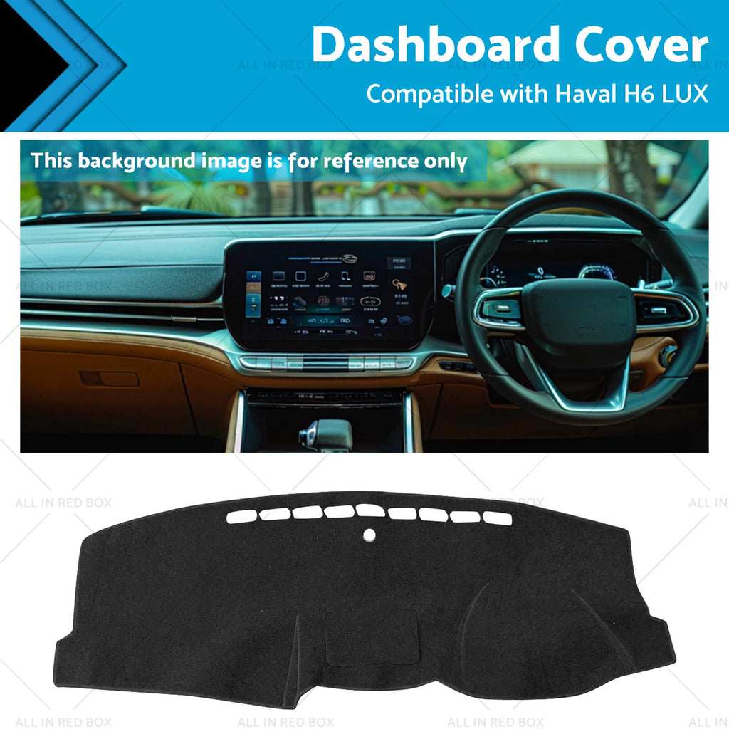 Dashboard Sun Cover for Haval H6 LUX (2016–2020) Black