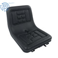 Universal High Back Mower Seat for Lawn Tractor (Durable Black)
