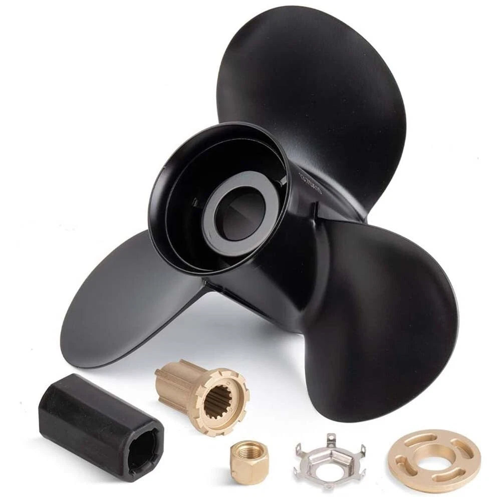 13 3/4 x 15 Boat Propeller for Mercury 40-140HP (15 Tooth, RH)