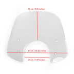 Windshield Windscreen for Vespa LX50 LX125 LX150 GT200 GTS300 (2006–2023)