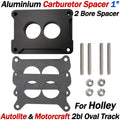 1" Carburetor Spacer & Gasket for Holley Autolite Motorcraft (2bl)