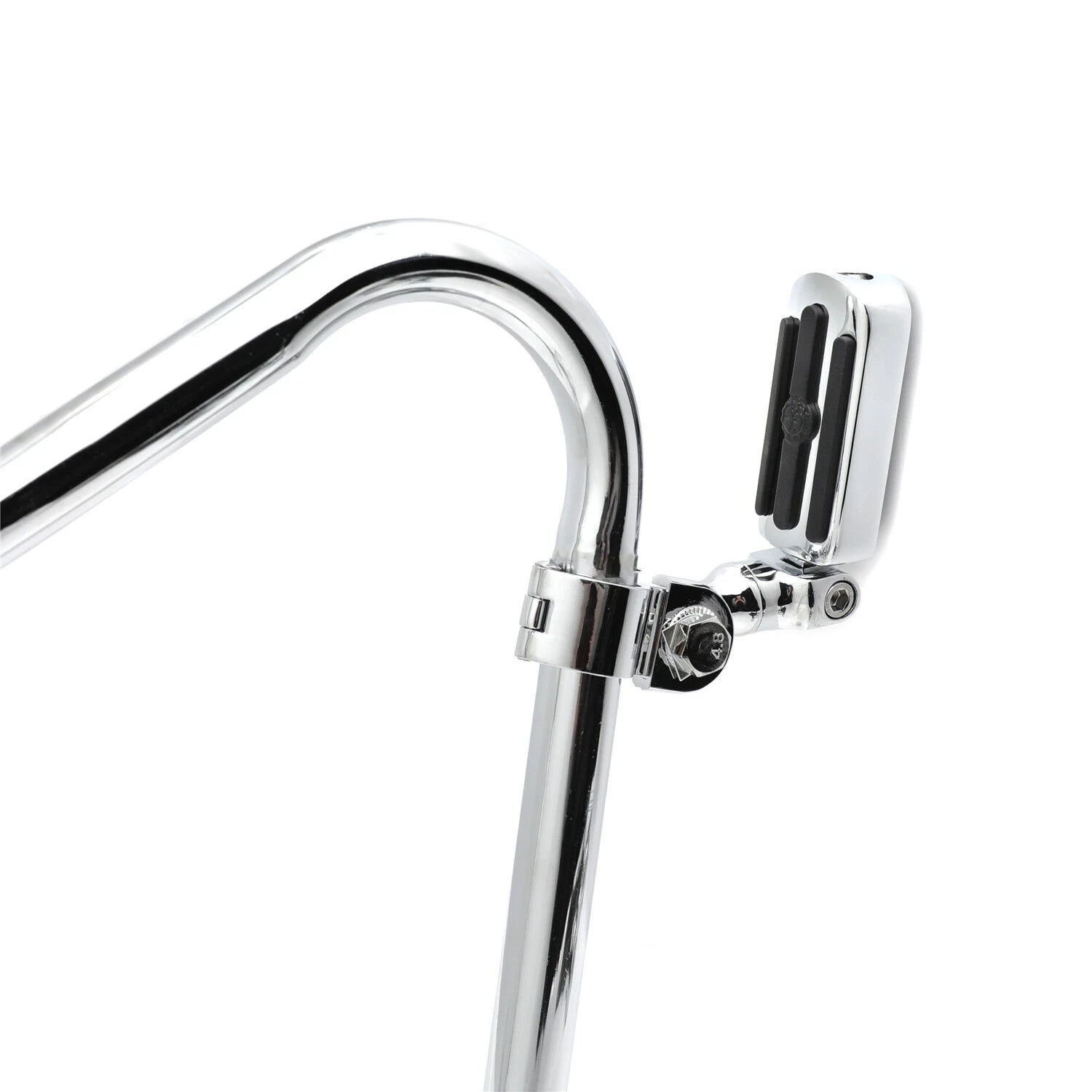 Chrome Streamliner Skull FootPeg Kit for Honda GL1800 VT750 (2001–2023)