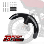 23" Wheel Wrap Front Fender for Harley Touring Electra Road Glide (2009-2023)