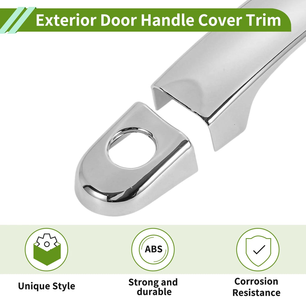 Set of 8 Exterior Door Handle Cover Trim for Volkswagen Transporter