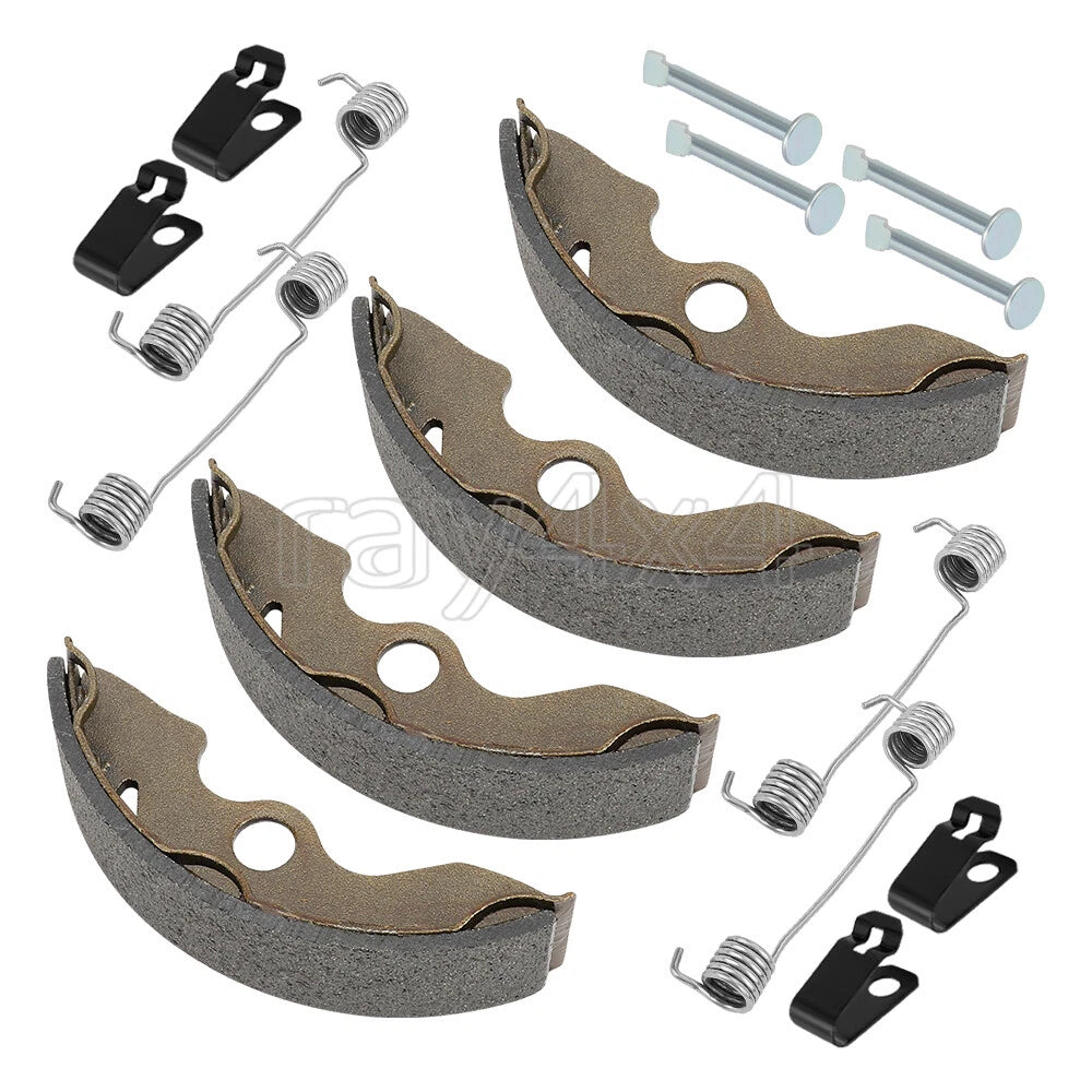 Front Brake Shoes Springs Pins for Honda Recon 250 TRX250 (2002–2004)
