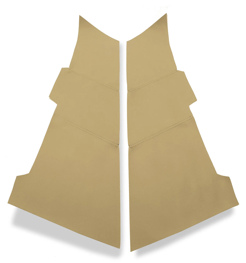 2X Leather Door Panel Cover Cards for Honda Accord Sedan (2008–2012)