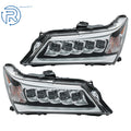 Set of 2 LED Headlights for Acura MDX (2014–2016)